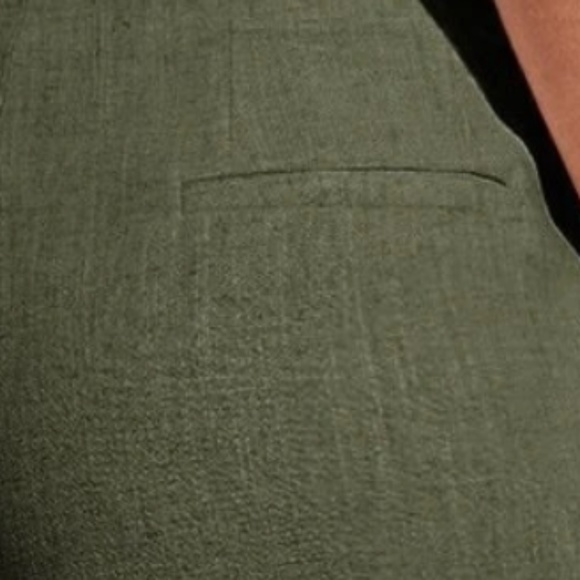 Classic Linen Wide Leg Pockets Pants Trousers - Picture 4 of 9